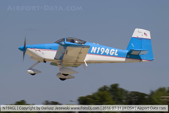 N194GL, 2003 Vans RV-9A C/N 90118, Vans RV-9A  C/N 90118, N194GL
