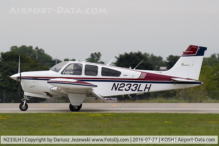 N233LH, 1974 Beech F33A Bonanza C/N CE-550, Beech F33A Bonanza  C/N CE-550, N233LH