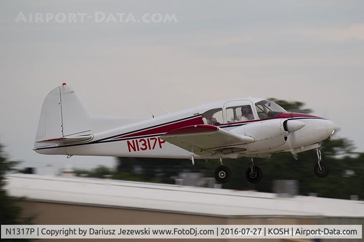 N1317P, 1955 Piper PA-23 Aztec 250 C/N 23-357, Piper PA-23 Apache  C/N 23-357, N1317P