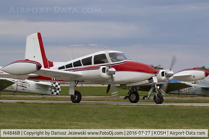 N4846B, 1955 Cessna 310 C/N 35146, Cessna 310  C/N 35146, N4846B