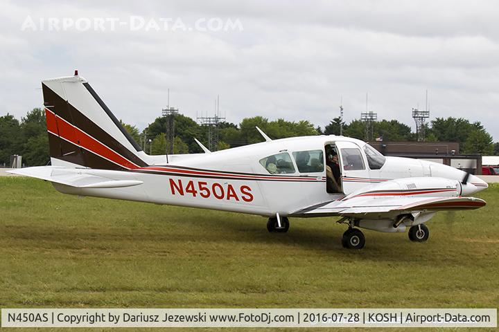 N450AS, 1978 Piper PA-23-250 C/N 27-7854123, Piper PA-23-250 Apache  C/N 27-7854123, N450AS