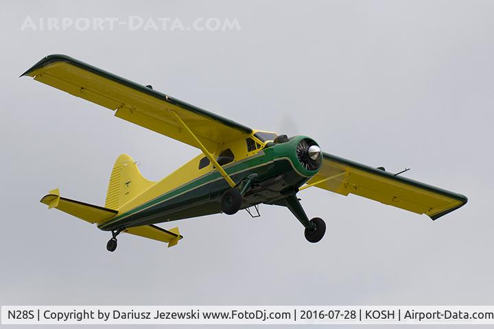 N28S, 1976 Beech 200 Super King Air C/N BB-144, De Havilland Canada DHC-2 Mk.I Beaver  C/N 855, N28S