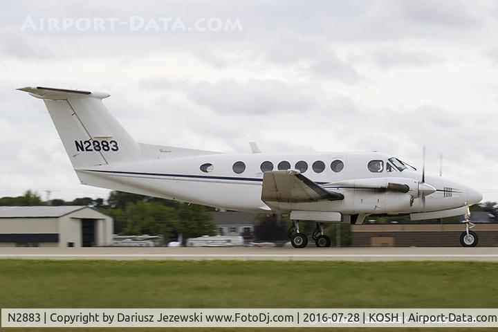 N2883, 1976 Beech 200 Super King Air C/N BB-144, Beech 200 Super King Air  C/N BB-144, N2883