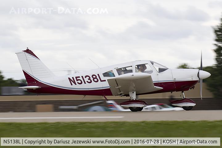 N5138L, 1967 Piper PA-28-180 C/N 28-4422, Copter  C/N 76138, N5138