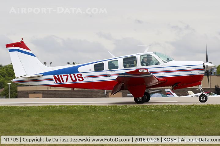 N17US, 1976 Beech A36 Bonanza 36 C/N E-851, Beech A36 Bonanza 36  C/N E-851, N17US