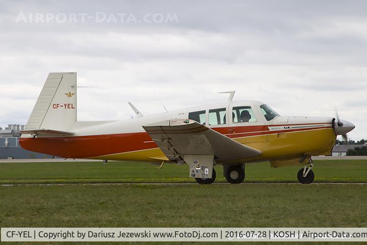 CF-YEL, 1969 Mooney M-20G Statesman C/N 690018, Mooney M-20G Statesman  C/N 690018, CF-YEL