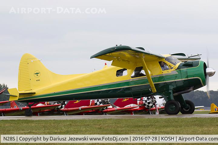 N28S, 1976 Beech 200 Super King Air C/N BB-144, De Havilland Canada DHC-2 Mk.I Beaver  C/N 855, N28S