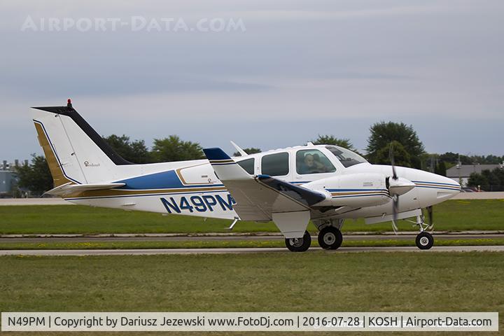 N49PM, 1970 Beech 95-B55 (T42A) Baron C/N TC-1376, Beech 95-B55 Baron (T42A)  C/N TC-1376, N49PM