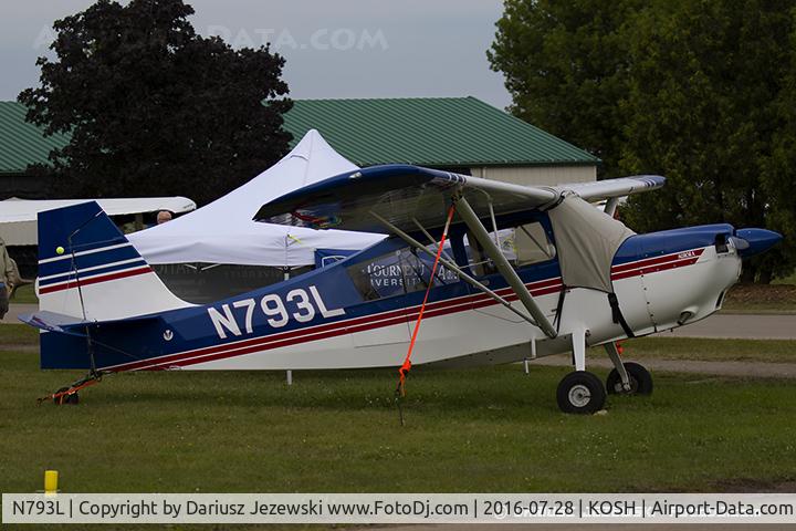 N793L, 2014 American Champion 7ECA Aurora Citabria C/N 1409-2014, American Champion 7ECA Citabria  C/N 1409-2014, N793L