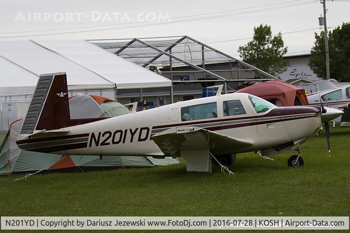 N201YD, 1978 Mooney M20J 201 C/N 24-0510, Mooney M20J 201  C/N 24-0510, N201YD