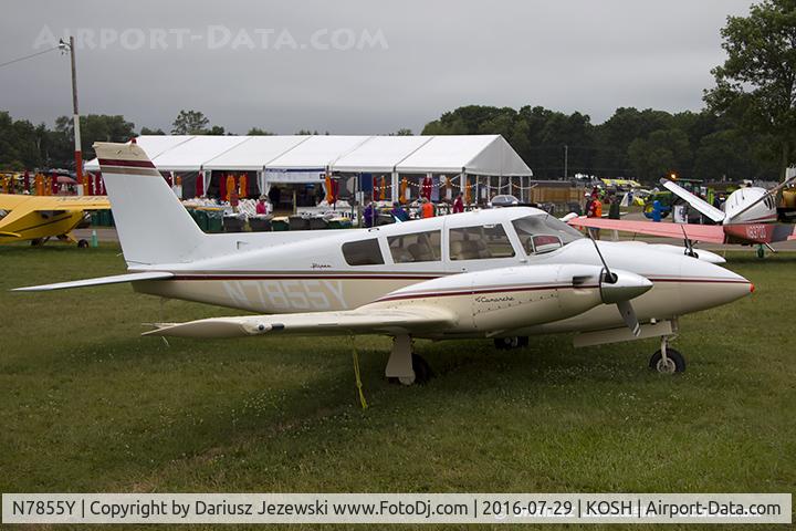 N7855Y, 1965 Piper PA-30 Twin Comanche C/N 30-936, Piper PA-30 Twin Comanche  C/N 30-936, N7855Y