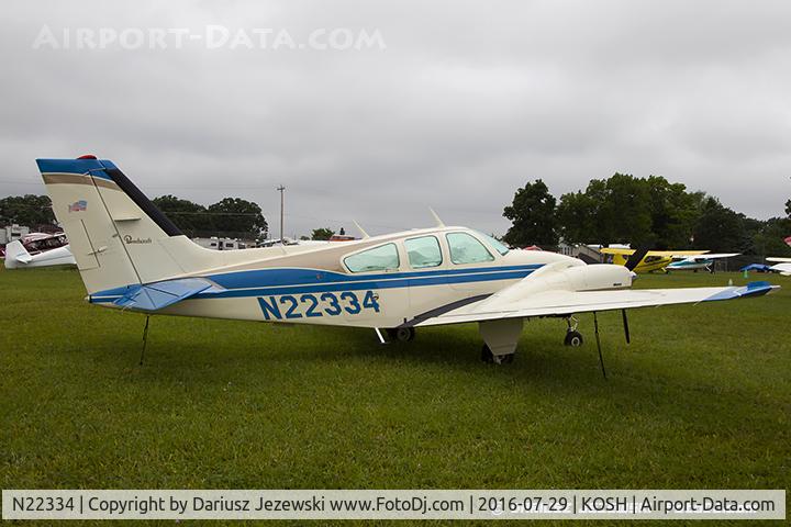 N22334, 1977 Beech E-55 Baron C/N TE-1111, Beech E55 Baron  C/N TE-1111, N22334