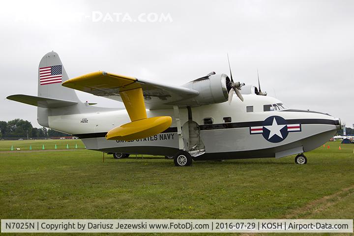 N7025N, 1955 Grumman HU-16C (UF-1) Albatross C/N G-409, Grumman HU-16C Albatross  C/N 141262, N7025N