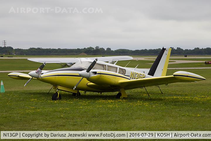 N13GP, 1967 Piper PA-30-160 B Twin Comanche C/N 30-1535, Piper PA-30-160 Twin Comanche B  C/N 30-1535, N13GP
