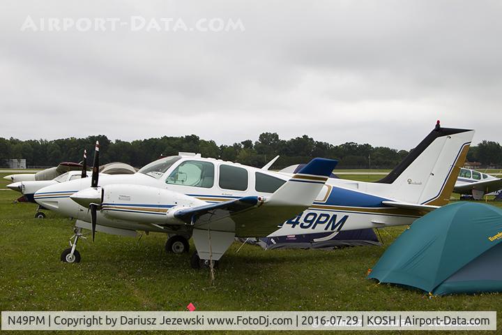 N49PM, 1970 Beech 95-B55 (T42A) Baron C/N TC-1376, Beech 95-B55 Baron (T42A)  C/N TC-1376, N49PM