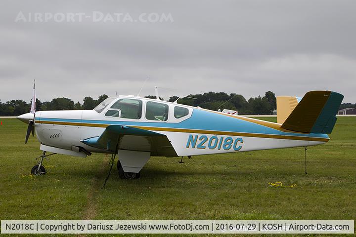 N2018C, 1960 Beech M35 Bonanza C/N D-6498, Beech M35 Bonanza  C/N D-6498, N2018C
