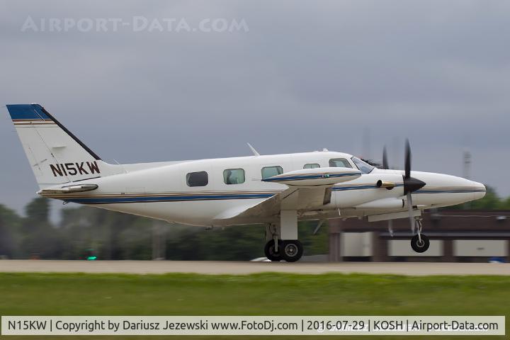 N15KW, 1981 Piper PA-31T2 Cheyenne IIXL C/N 31T-8166014, Piper PA-31T2 Cheyenne IIXL  C/N 31T-8166014, N15KW