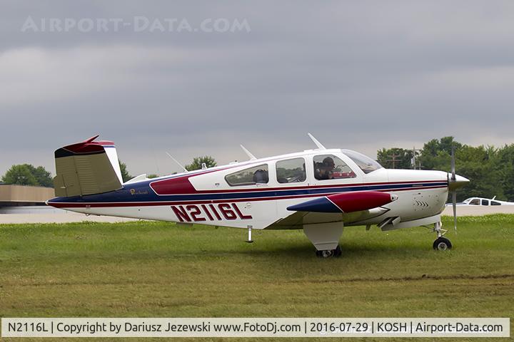 N2116L, 1976 Beech V35B Bonanza C/N D-9916, Beech F35 Bonanza  C/N D-9916, N2116L