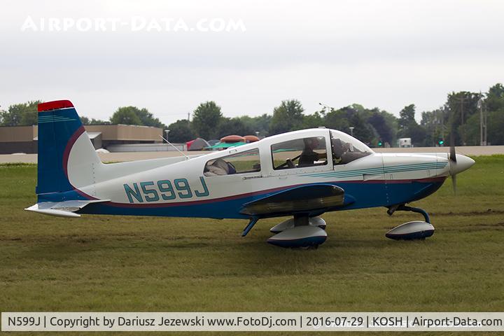 N599J, 1978 Grumman American AA-5B Tiger C/N AA5B0740, American Aviation AA-5B Tiger  C/N AA5B0740, N599J