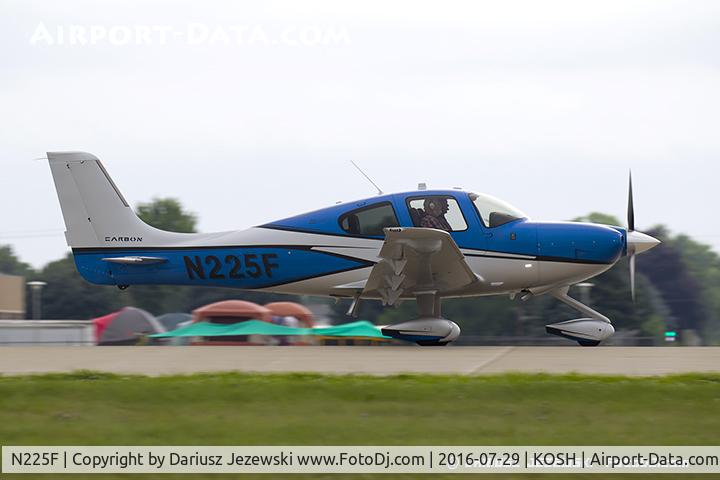 N225F, 2016 Cirrus SR22 C/N 4330, Cirrus SR22  C/N 4330, N225F