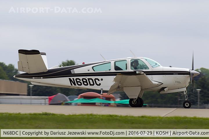 N68DC, 1976 Beech V35B Bonanza C/N D-9883, Beech F35 Bonanza  C/N D-9883, N68DC