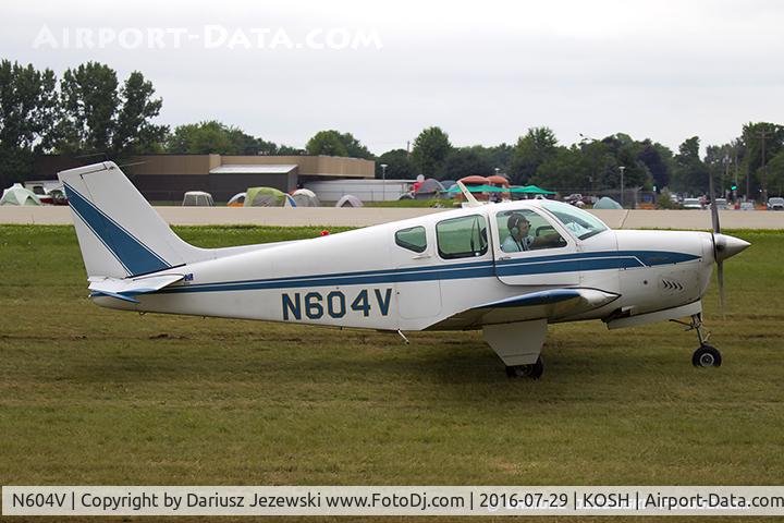 N604V, 1960 Beech 35-33 Debonair C/N CD-124, Beech 35-33 Debonair  C/N CD-124, N604V