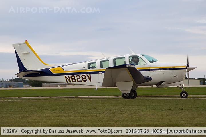 N828V, 1976 Beech A36 Bonanza 36 C/N E-883, Beech A36 Bonanza 36  C/N E-883, N828V