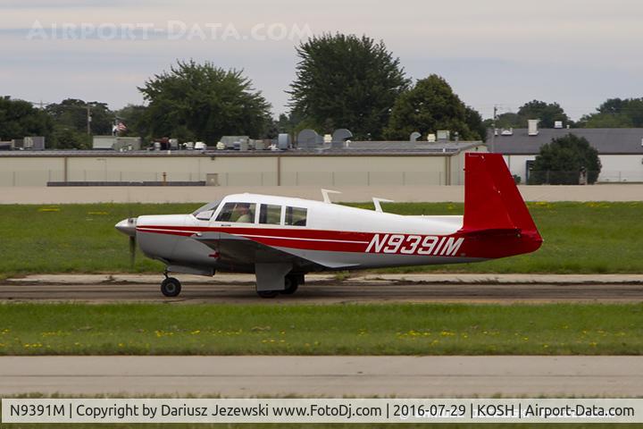 N9391M, 1966 Mooney M20F Executive C/N 670015, Mooney M20F Executive  C/N 670015, N9391M