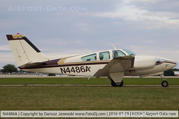 N4486A, 1970 Beech E-55 Baron C/N TE-808, Beech E-55 Baron  C/N TE-808, N4486A