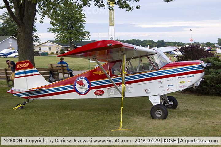 N280DH, 2002 Fisher Dakota Hawk C/N DH28, Fisher Dakota Hawk  C/N DH28, N280DH