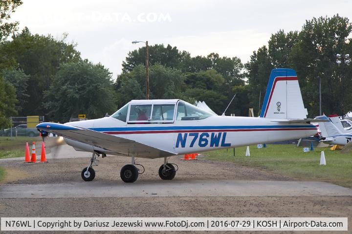 N76WL, 1976 Varga 2150A Kachina C/N VAC-57-76, Varga 2150A Kachina  C/N VAC-57-76, N76WL