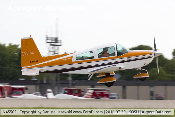 N45502, 1979 Gulfstream American Corp AA-5B C/N AA5B1190, Gulfstream American Corp AA-5B Tiger  C/N AA5B1190, N45502