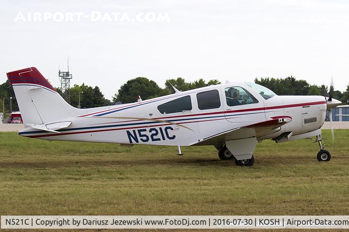 N521C, 1987 Beech F33A Bonanza C/N CE-1119, Beech F33A Bonanza  C/N CE-1119, N521C