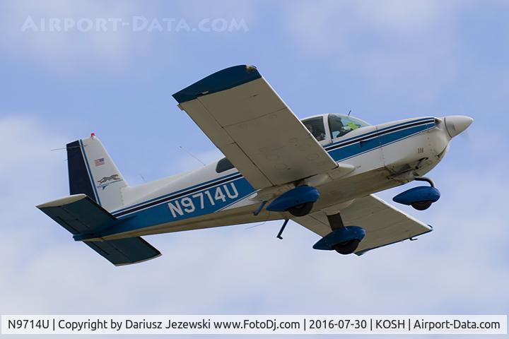 N9714U, 1976 Grumman American AA-5A Cheetah C/N AA5A-0114, American Aviation AA-5A Cheetah  C/N AA5A-0114, N9714U