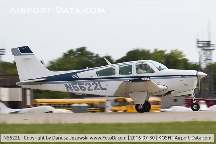 N5522L, 1989 Beech F33A Bonanza C/N CE-1399, Beech F33A Bonanza  C/N CE-1399, N5522L