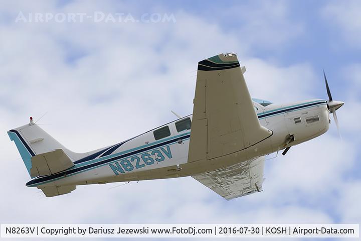N8263V, 1990 Beech B36TC Bonanza C/N EA-504, Beech B36TC Bonanza  C/N EA-504, N8263V