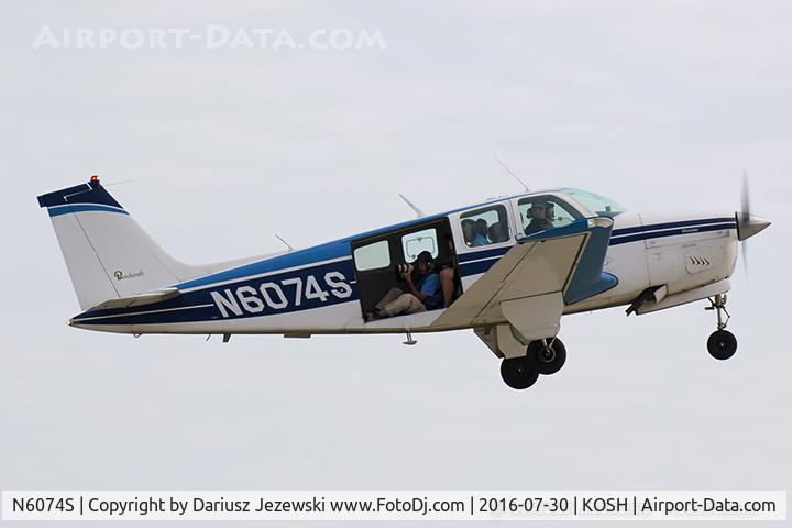 N6074S, 1975 Beech A36 Bonanza 36 C/N E-778, Beech A36 Bonanza 36  C/N E-778, N6074S