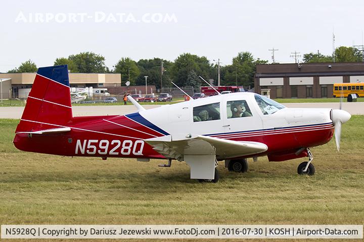 N5928Q, 1965 Mooney M20E C/N 829, Mooney M20E Chapparal  C/N 829, N5928Q