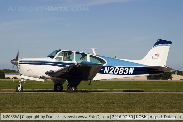 N2083W, 1965 Beech 35-C33 Debonair C/N CD-990, Beech 35-C33 Debonair  C/N CD-990, N2083W