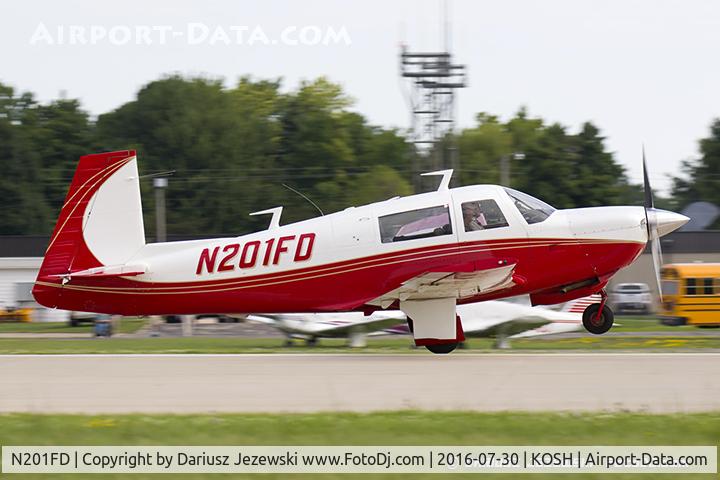 N201FD, 1977 Mooney M20J 201 C/N 24-0168, Mooney M20J 201  C/N 24-0168, N201FD