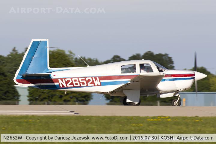 N2652W, 1966 Mooney M20C Ranger C/N 3308, Mooney M20C Ranger  C/N 3308, N2652W
