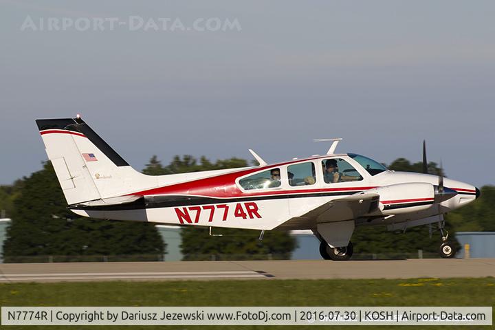 N7774R, 1969 Beech 95-B55 Baron Baron C/N TC-1228, Beech 95-B55 Baron (T42A)  C/N TC-1228, N7774R