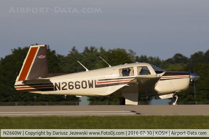 N2660W, 1966 Mooney M20E C/N 989, Mooney M20E Chapparal  C/N 989, N2660W