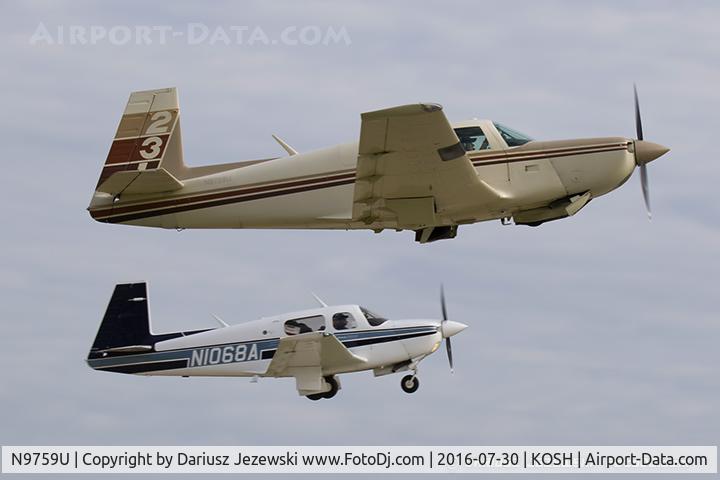 N9759U, 1981 Mooney M20K C/N 25-0517, Mooney M20K  C/N 25-0517, N9759U