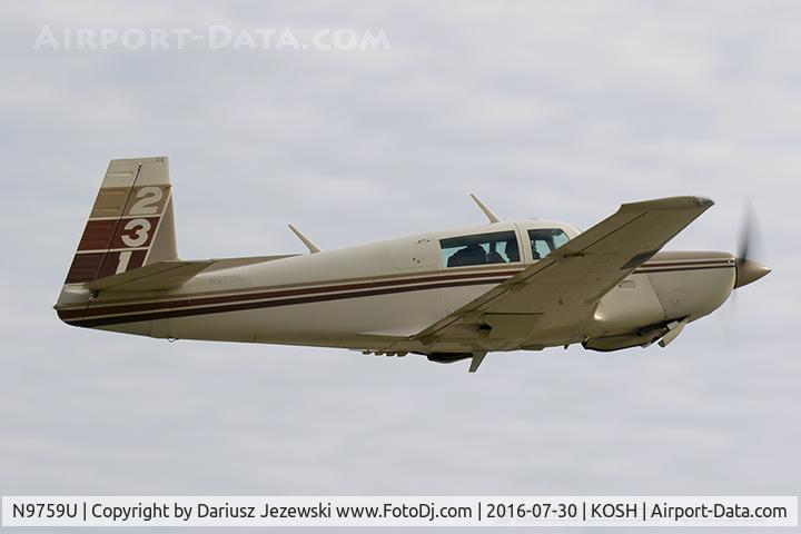 N9759U, 1981 Mooney M20K C/N 25-0517, Mooney M20K  C/N 25-0517, N9759U