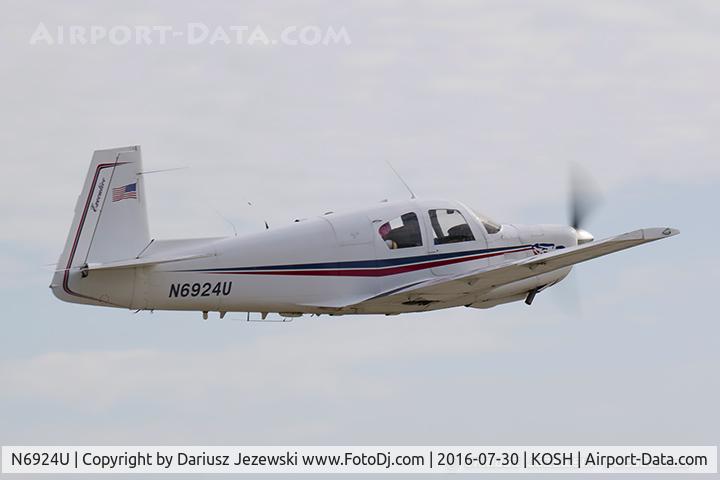 N6924U, 1964 Mooney M20E C/N 294, Mooney M20E Chapparal  C/N 294, N6924U