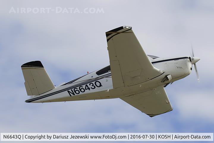 N6643Q, Beech V35B Bonanza C/N D-10265, Beech F35 Bonanza  C/N D-10265, N6643Q