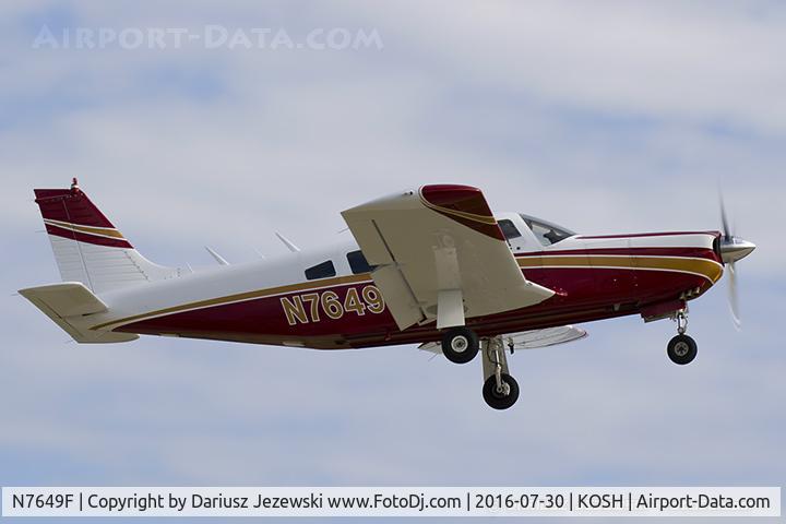 N7649F, Piper PA-32R-300 Cherokee Lance C/N 32R-7780072, Piper PA-32R-300 Cherokee Lance, N7649F