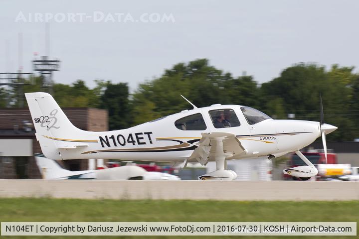 N104ET, 2004 Cirrus SR22 G2 C/N 1024, Cirrus SR22  C/N 1024, N104ET
