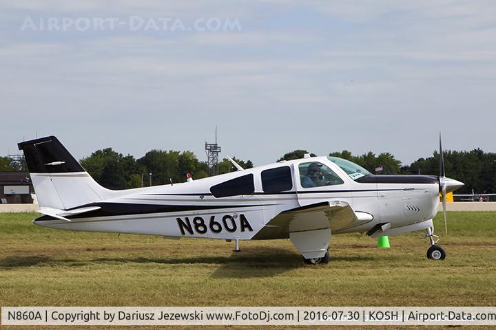 N860A, 1980 Beech F33A Bonanza C/N CE-934, Beech F33A Bonanza  C/N CE-934, N860A